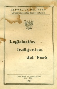 Legislación Indigenista del Perú