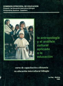 La antropología y el análisis cultural aplicado a la educación