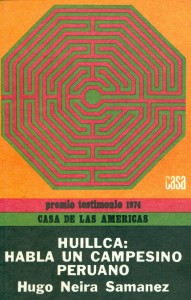 Huillca: Habla un campesino peruano