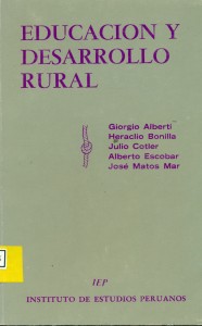 Educación y desarrollo rural
