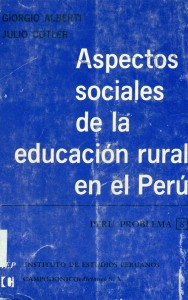 Aspectos sociales de la educación rural en el Perú