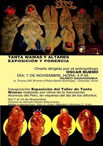 Actividades culturales en Chucuito – Puno: “Tanta Wawas y Altares Exposición y Ponencias”