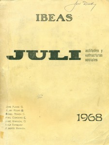 Juli. Actitudes y estructuras sociales