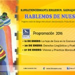 PROGRAMACIÓN Radio IDECA - Enero 2016