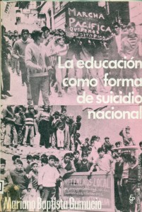 La educación como forma de suicidio nacional