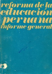 Reforma de la educación peruana, informe general