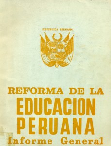 Reforma de la educación peruana, informe general
