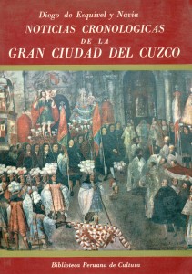Noticias cronológicas de la gran ciudad del Cuzco. Tomo II