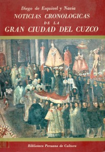 Noticias cronológicas de la gran ciudad del Cuzco. Tomo I