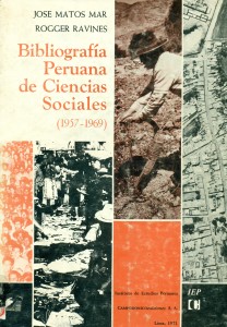 Bibliografía Peruana de Ciencias Sociales 1957-1969