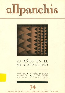 Allpanchis N° 34