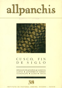 Allpanchis N° 38