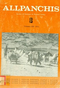 Allpanchis N° 08