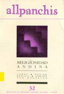 Allpanchis N° 32