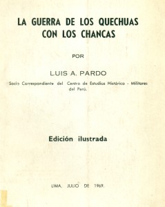 La guerra de los Quechuas con los Chancas