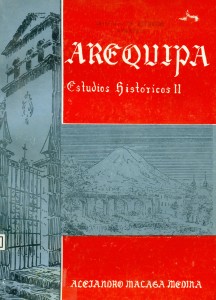 Arequipa. Estudios históricos II