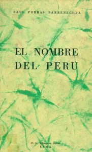 El nombre del Perú