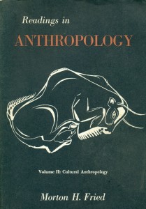 Readings in anthropology. Cultural anthropology