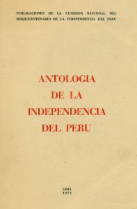 Antología de la Independencia del Perú