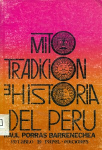 Mito, tradición e historia del Perú