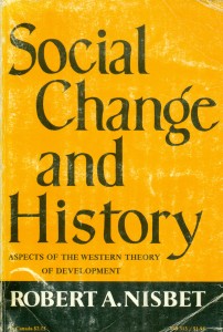 Scial change and history. Aspects of the western theory of development