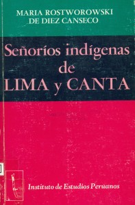Señoríos indígenas de Lima y Canta