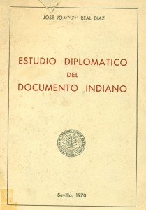 Estudio diplomático del documento indiano