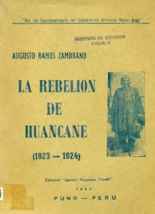 La rebelión de Huancané (1923-1924)