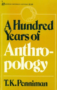 A hundred years of anthropology