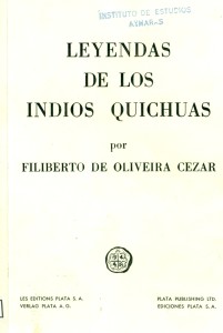 Leyendas de los Indios Quichuas