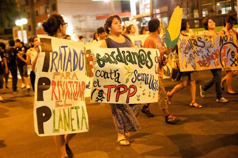 “TPP pone en riesgo semillas y territorios, pero sabremos resistirlo”