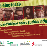 Foro electoral sobre políticas para pueblos indígenas