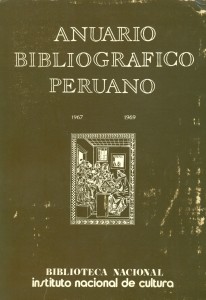 Anuario bibliográfico peruano, 1967-1969 2222