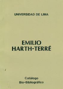 Emilio Harth-Terré. Catálogo Bio-Bibliográfico