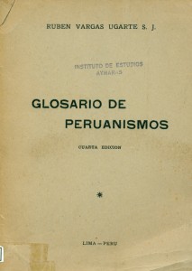 Glosario de peruanismos