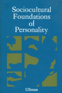 Sociocultural Foundations of Personality