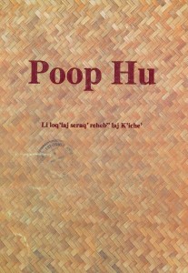 Poop Hu. Li Loq 'laj seraq' reheb" laj K'iche'