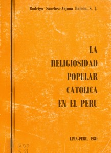 La religiosidad popular católica en el peru