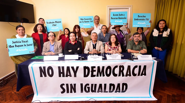 Sociedad Civil y organizaciones sociales a candidatos: No se puede hablar de democracia sin cerrar brechas de desigualdad