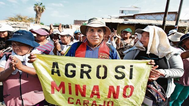 Paro contra proyecto minero Tía María es acatado de forma pacífica