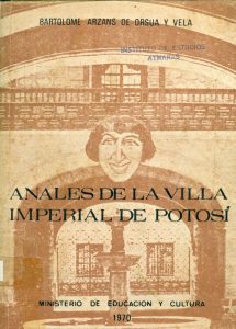 Anales de la villa imperial de Potosí