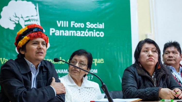 Foro Panamazónico 2017 incorpora mundo andino al formar parte de la agenda de pueblos indígenas