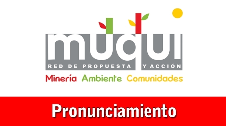 RED MUQUI rechaza proyecto de ley presentado por Fuerza Popular en el Congreso, que afecta el derecho a la consulta previa de las comunidades campesinas y nativas, y podría generar mayor conflictividad social en el Perú