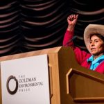 Ganadores del Premio Goldman piden que gobierno peruano garantice integridad de Máxima Acuña