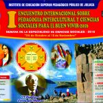 “I Encuentro Internacional sobre Pedagogía Intercultural y Ciencias Sociales para el Buen Vivir – 2016”