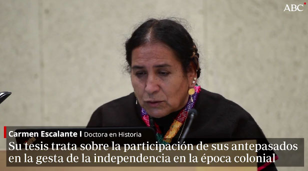 Antropóloga Carmen Escalante sustentó en quechua su tesis doctoral