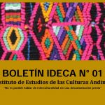 Boletín IDECA No. 01 - 2017