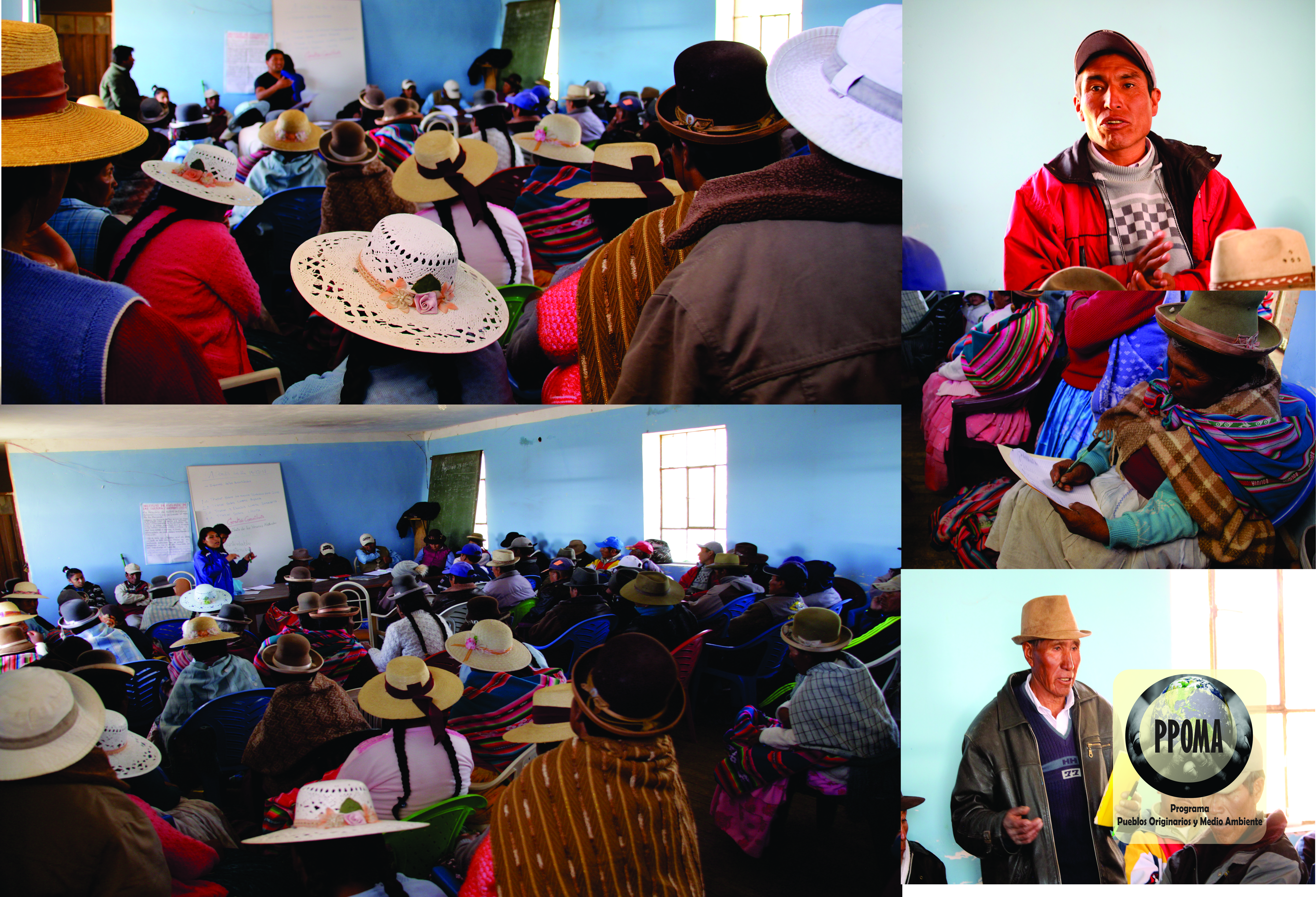 Realización el Taller de Fortalecimiento: ¨Gestión Comunitaria de los Recursos Naturales¨, con los hermanos de la comunidad de Callaza del distrito de Huacullani.