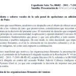 Presentan AMICUS CURIAE en el Caso Aymarazo