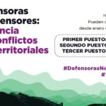 Concurso Nacional “Defensoras y Defensores: violencia en conflictos ecoterritoriales